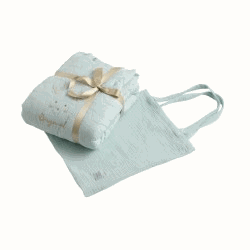 Gigoteuse Sauthon TOG 4 : Gigoteuse grand modèle Sauthon Original Bleu Aqua