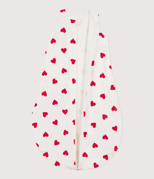 Gigoteuse Petit Bateau TOG 1 : Gigoteuse bébé en coton à cœurs TOG 1
