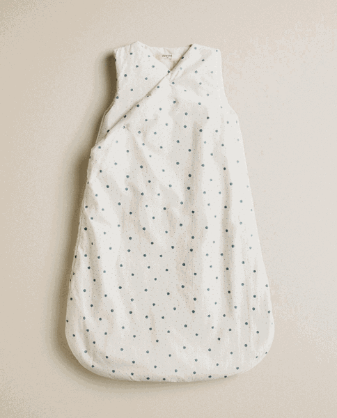Gigoteuse Zara Home : Toile de sac dormir bébé feuilles